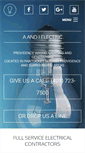 Mobile Screenshot of aandielectric.net